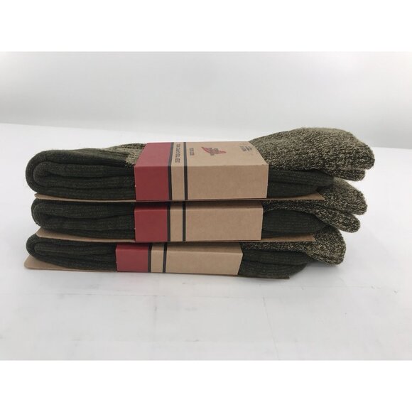 Red Wing Deep Toe Capped Wool Boot Socks Multicolor Mens 12-15 Three Pairs - Picture 7 of 7